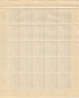 Stamp Germany Poland General Gov t Mi 114 Sheet 1943 Wwii 3rd Reich Castle Mnh F