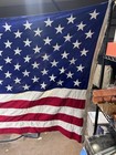 Vintage 50 Star American Flag Watts Mfg Corp Compton Ca 112    X 56    Sewn Stars