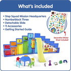 Numberblocks Super Secret Step Squad Headquarters Play Set    