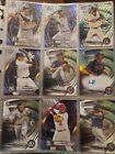 Lot Of 229 Baseball Cards  Lots Of Rookies  Auto s  And Refractors  See All Pics