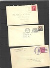 Usa Covers Card Entire  Older Lot Of 12 Cancels  Av F    79