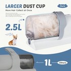       cordless Pet Grooming Kit W  Vacuum  5 Tools  Low Noise  Dog cat Gift