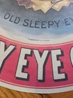 Old Rare  Sleepy Eye Mills  Patent Flour Label  Sleepy Eye Cream 16  Circular