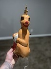 Vintage Poloron Rudolph The Reindeer Chimney Blow Mold 14 Inch