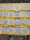 Vintage Aunt Martha s Hot Iron Embroidery Transfers Lot Of 46