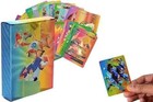 55 Pcs Rainbow Foil Card Assorted Cards Tcg Deck Box Vmax Gx Rare Cards