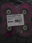 Luminous Led Light Up Roller Skate Wheels glitter   Purple Haze  4 Pack 62mm 85a