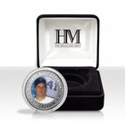 Highland Mint Tom Seaver Hall Of Fame Silver Plated Coin 39mm Numbered  5000