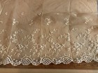 Antique French Lace Lot Victorian Edwardian Dress Panels Collar Cuff Trim