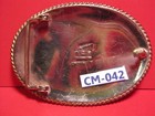 1975 B-k Solid Sterling Silver Front Trophy Cowboy Belt Buckle 
