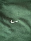 Nike Warm Up Track Jacket Girls Youth S Green White Striped Soccer Dri Fit Used 