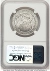 2007-w Burnished Platinum Eagle 1 Oz Brown Label Ngc Ms70