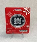 2019 Coca-cola Holiday Santa 1-tr Oz   999 Silver Coin Reserve Bank Of Fiji 