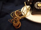 Vtg F1 Black Bakelite Bell Western Electric Rotary Phone  hemlock 9-0904