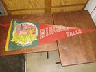 Niagara Falls Canada Felt Souvenir Pennant Flag Travel Vacation Vintage