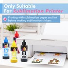 Lot Koala Sublimation Sticker Paper Waterproof Glossy White matte White  clear