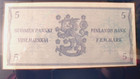 Banknotes Of All Nations Finland 5 Markkaa 1963 Unc P-106aa 47 Litt  B