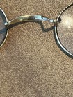 Antique Oval Wire Rim Eyeglasses Cable Temples With Case Early 1900s Rare