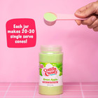 Floss Sugar Variety Pack 5 - 11oz Plastic Jars Of Lime  Watermelon  Pina Colada 