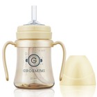 Grosmimi Ppsu Baby Straw Cup Stage 1 6oz Spill-proof Training Cup Butter