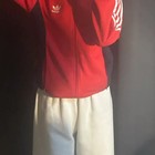 Adidas White With Navy Sleeve Jersey New