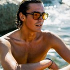 Men Women Trendy Yellow Lens Big Aviator Retro 70 s Oversized Sunglasses