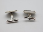 Antique Modernist Sterling Silver Men s Formal Cufflinks Cuff Links