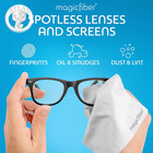 Magicfiber Microfiber Cleaning Cloth  6 Pack - Premium Cloth For Glasses  Lens 