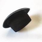 Black Top Hat Kids Adult Magician Deluxe Collapsible Costume Party Jazz Hat