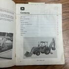 John Deere Jd 500c Tractor Backhoe Loader Operators Manual Operation Maintenance