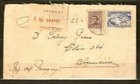 Uruguay Lot Sc 357 453 On 2 Ppc To Argentina 571 600 Registered To Paraguay Fvf