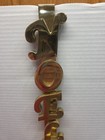 Solid Brass Noel Wreath Hanger Over Door Holder Christmas Decor Vintage 14   