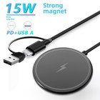 65w Wireless Fast Charger Charging Pad Dock For Samsung Iphone Android Phone Us