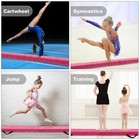 Fbsport 9ft Balance Beam Folding Gymnastics Beam Foam Balance Floor Beam