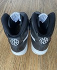 Nike Air Force 1 Boys Black   White High Top Leather Shoes   653998 010  Youth 6