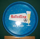 Ballantine Ale   Beer Metal Tray     13    Double-sided
