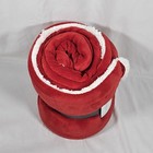Sherpa Fleece Throw Blanket   Ultra Soft   Red   Threshold   Couch   Car