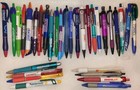 Vintage Pharmaceutical Pens     Drug Rep Advertising Lot Of 32  Untested Assorted 