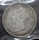 1885 Newfoundland 50 Cents Cccs Graded Vf-30