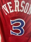 Allen Iverson Autographed Signed Philadelphia 76ers Jersey Jsa Coa