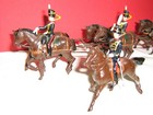 Vtg Britains King Troop Royal Horse Artillery At The Walk Set  2077   
