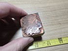 Vintage Letterpress Printing Block Native American Indian Indigenous Headdress 