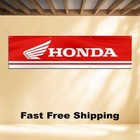 Honda 2 x8  Banner Flag Motorcyle Racing Red Wing
