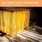 Collapsible Pasta Drying Rack  Spaghetti Dryer For Homemade Noodle  Natural