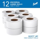 Scott Professional High-capacity Jumbo Roll Toilet Paper Bulk 07805 2-ply