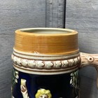 Vintage German-style Beer Stein Mug Tavern Scene Japan Pottery Ceramic 8    Tall
