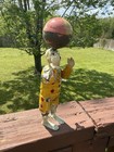 Ca1900 Gunthermann Tin Wind Up   Clockwork Clown With Spinning Ball On Head
