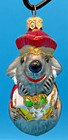 Vintage Mouse Polonaise Hand Blown Glass Ornament Adler Nutcracker Mice Soldier