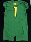 Oregon Ducks Football Team Issued Game Used Jersey Signed Apple Green