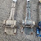Vintage New York City Subway Train Strap Hanger Handles Cast Iron Porcelain X4